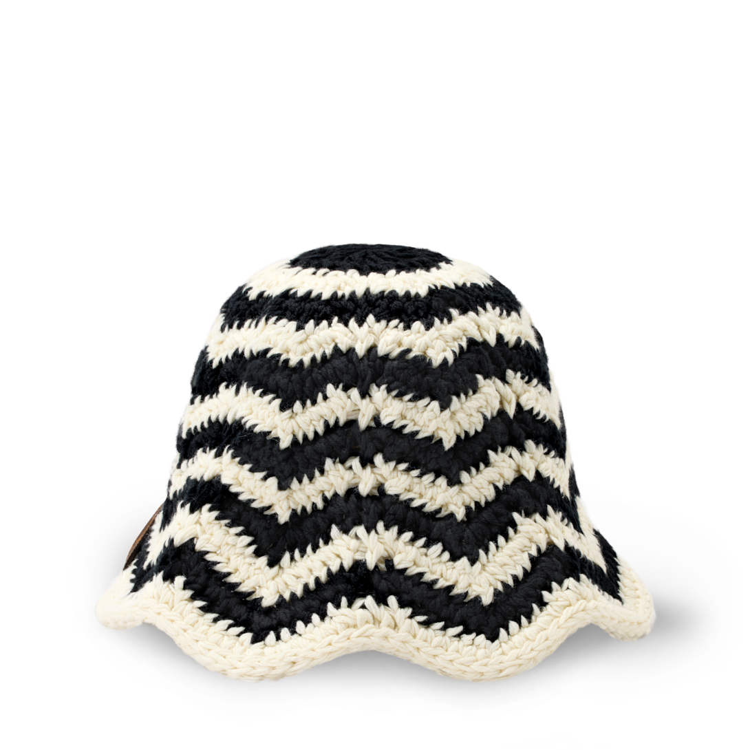 Flower Knit Bucket Hats . - Accessories | LOUIS VUITTON